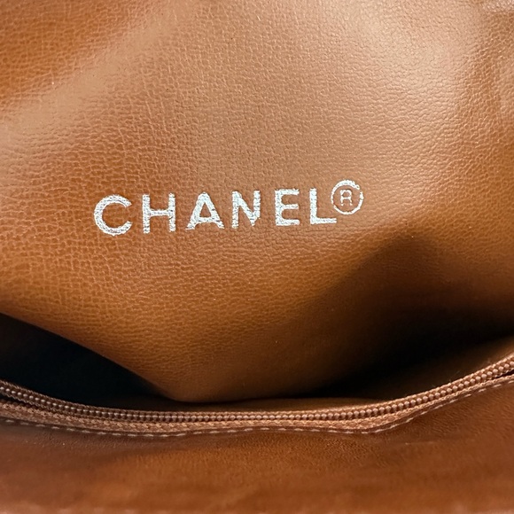 CHANEL Authentic Matelasse Chain Quilted Vintage Shoulder Bag Brown - Picture 12 of 16